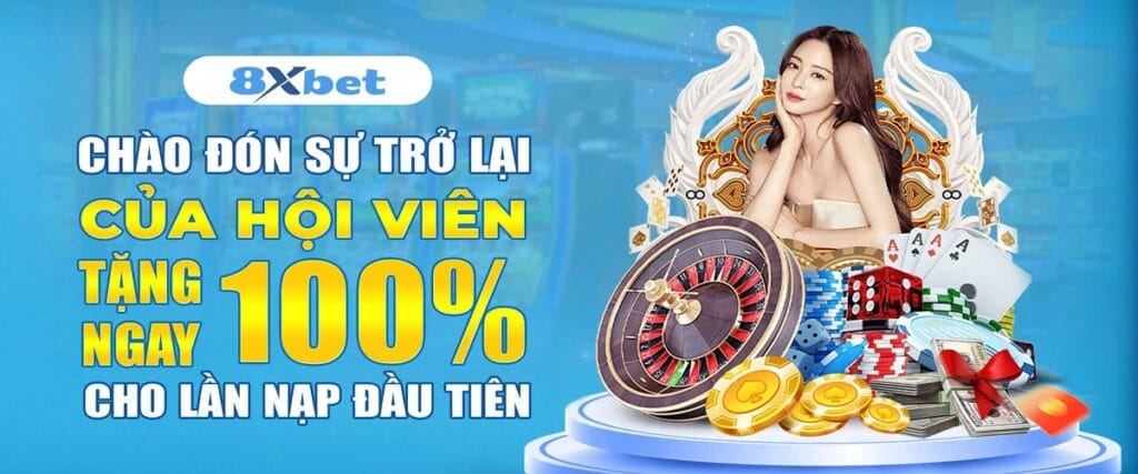 Ưu đãi cực khủng thưởng 100% cho tân thủ khi tham gia tại nền tảng