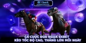 Cá cược đua ngựa 8XBET - Kèo tốc độ cao thắng lớn mỗi ngày